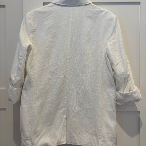 Target White Linen Blazer - Picture 2 of 3